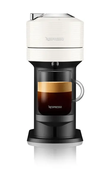 Aparat de cafea cu capsule Nespresso - Vertuo Next, GDV1-EUWHNE-S, 1 l, alb