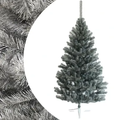 Brad Artificial Imperial Grey 180 cm – 69 ramuri, 333 ace – coroana bogata si uniforma