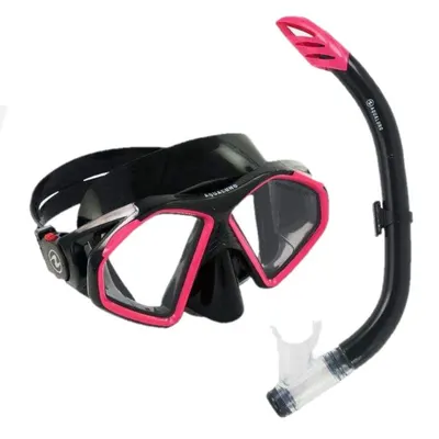 Set snorkeling scufundări adulți Hawkeye Combo S, negru