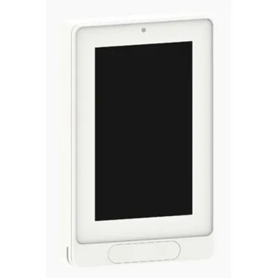 Controler de camera, cu ecran tactil, pompa de caldura si calitatea aerului interior: BACnet MSTP, senzor RH, senzor PIR, alb
