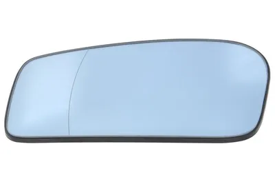 Sticla oglinda laterala Stanga potrivit CITROEN EVASION; FIAT ULYSSE; LANCIA ZETA; PEUGEOT 806 1994-2002 - (asferice, incalzita, albastru)