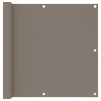 Gossi paravan de balcon, gri taupe, 90x300 cm, tesatura oxford