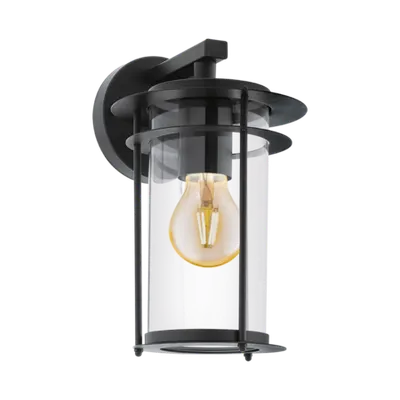Lampa perete VALDEO negru 220-240V,50/60Hz IP44