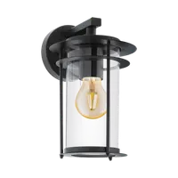 Lampa perete VALDEO negru 220-240V,50/60Hz IP44