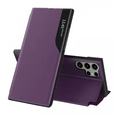 Husa pentru Samsung Galaxy S23 Ultra S918, Techsuit, eFold, Mov