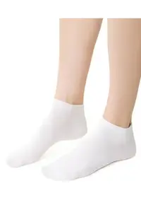 Sosete bumbac scurte S052 - Alb