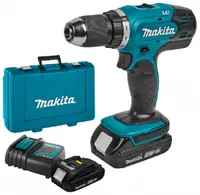 Șurubelnită cu acumulator Makita - DDF453SYE, 18V, 2x1.5 Ah