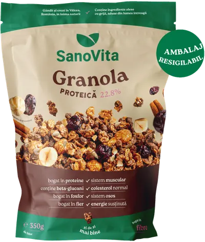 Granola Proteica, 350g, SanoVita