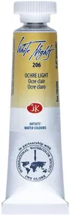 Vopsea de acuarelă Nevskaya Palitra Leningrad Nopți Albe - 206, Ochre deschis, 10 ml
