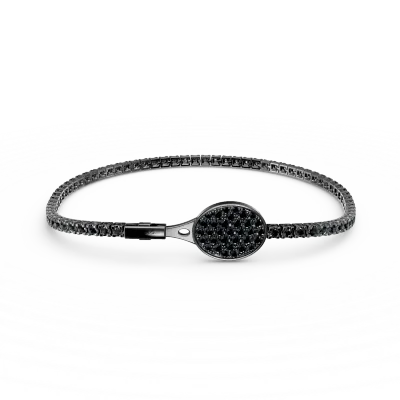 Bratara tennis Heritage cu safire negre de 1.796ct
