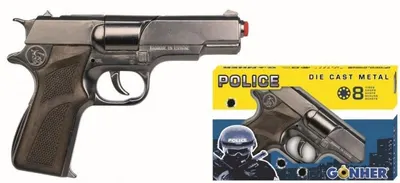Jucarie pentru copii Gonher - Pistol de politie
