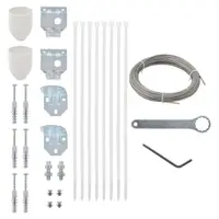 Gossi set de accesorii pentru paravan de balcon, 29 piese