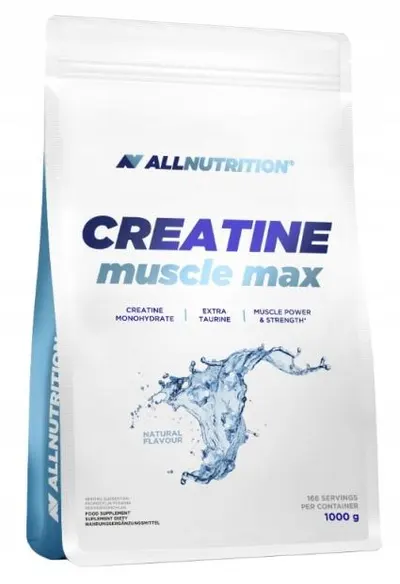 Creatine Muscle Max, creatină, cu taurină, 1 kg, AllNutrition