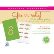 Cifre in relief. Montessori