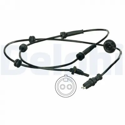 Senzor ABS Fata Dreapta potrivit FIAT DOBLO, DOBLO MINIVAN 1.2-1.9D 03.01