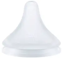 Tetine pentru biberon din silicon NUK Perfect Match - Flow control, 6 luni+, 2 buc