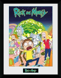 Afiș înrămat GB eye Animation: Rick &amp; Morty - Compilation