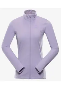 Bluza de trening cu fermoar si guler mediu -