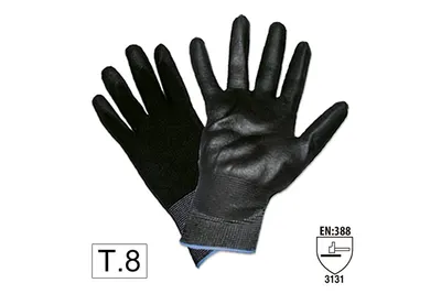 Manusi De Lucru Cu Palma Intarita De Poliuretan T.8 Jbm