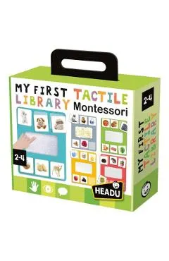 Joc: Prima mea biblioteca tactila Montessori