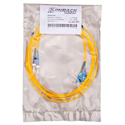 Patchcablu duplex, ST/SC, 9/125µm OS2, 5m