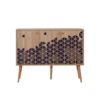 Comoda MEGA, stejar sonoma, 120x36x90 cm