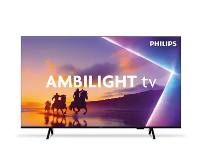 Televizor smart Philips - 55PUS8400/12, 55'', QLED, 4K, HDR10+, Ambilight 3, 20W Dolby Atmos, negru
