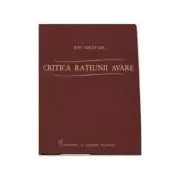Critica ratiunii avare