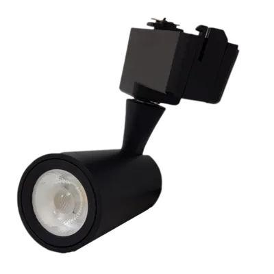 Spot Sina Negru 12W=120W, 3000K, lumina calda