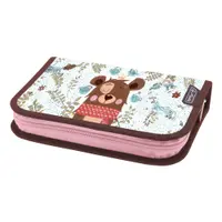 Penar echipat 34 piese, 2 clape, 13.5x19.5x3.5 cm, motiv Cute Bear, Herlitz