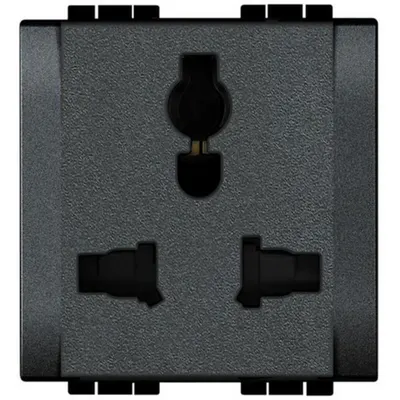 LL - priza multistandard 2 mod antracit