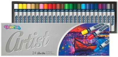 Pasteluri uleioase Colorino Artist – 24 culori