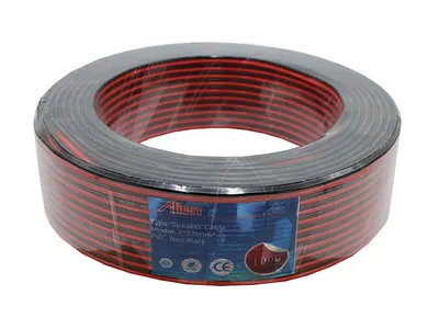 Cablu difuzor r/n 2x1mm rola 100m