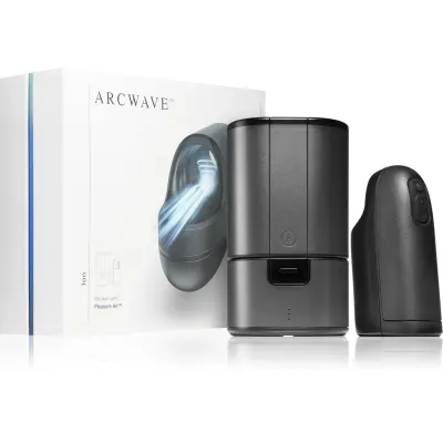 ARCWAVE ION Stroker masturbator vibrator pentru bărbați Black 10.7 cm