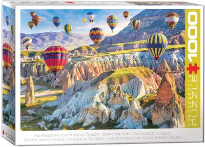Puzzle Eurographics din 1000 de piese - Baloane deasupra Capadociei