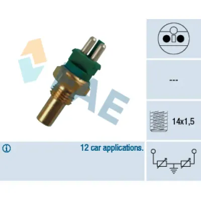 Senzor temperatura lichid racire FAE 32510