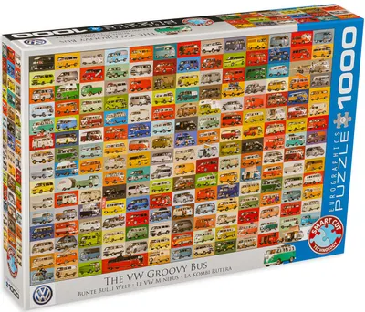 Puzzle Eurographics din 1000 de piese - Volkswagen Groovy