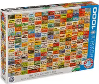 Puzzle Eurographics din 1000 de piese - Volkswagen Groovy