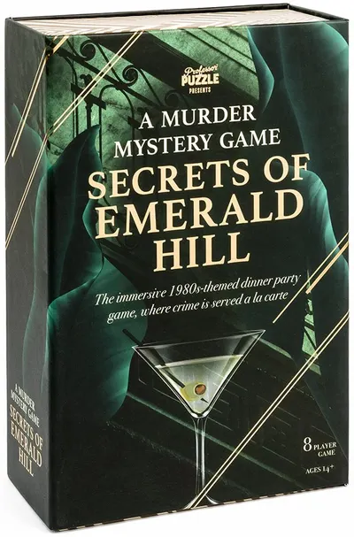 Joc de societate Secrets of Emerald Hill Murder - Cooperativ