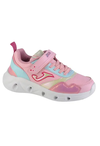 Pantofi copii - Star Jr 2213 - roz - sintetic - cu velcro