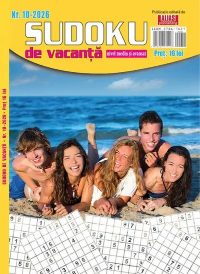 Sudoku de vacanță nr. 10/ 2026 - Paperback brosat
