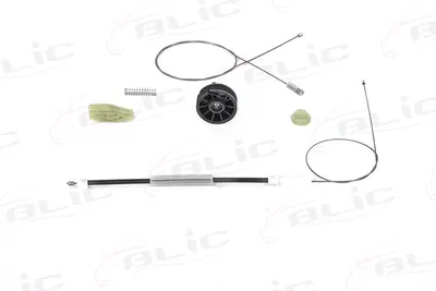 Set reparatie macara geam spate stanga potrivit PEUGEOT 206 2000-2007 - (cabluri)