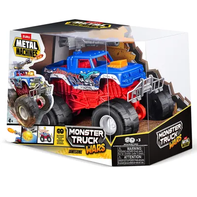 Camion METAL MACHINES Monster Truck Wars 1100033133, 3 ani+, multicolor
