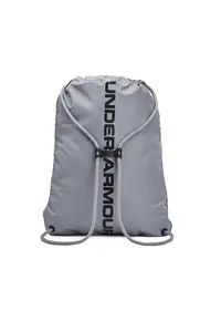 Rucsac unisex cu imprimeu logo Ozee - Gri/Argintiu