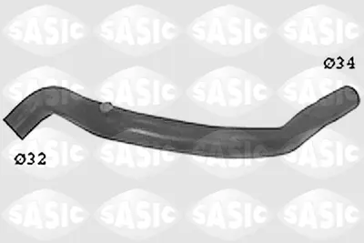 Conducta furtun sistem racire superior (32mm 34mm) RENAULT 19 I, 19 I CHAMADE, 19 II, 19 II CHAMADE 1.7 1.9D intre 1988-1995