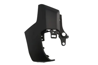 Flaps bara protectie Spate Stanga versiune cu clapeta spate; versiune lungita, negru potrivit CITROEN BERLINGO, BERLINGO/MINIVAN; OPEL COMBO E TOUR