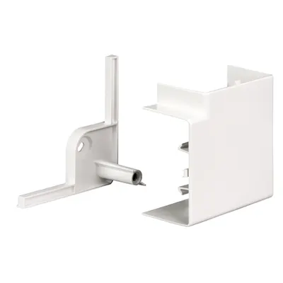 OptiLine 45 - cot 90° - 95 x 55 mm - PC/ABS - alb polar