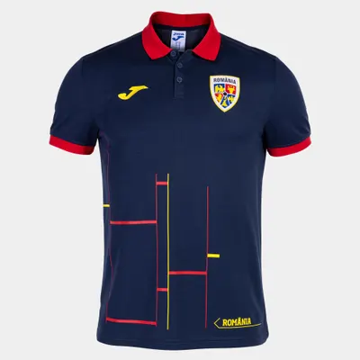 Tricou polo FRF Romania Free Time bleumarin 2XS
