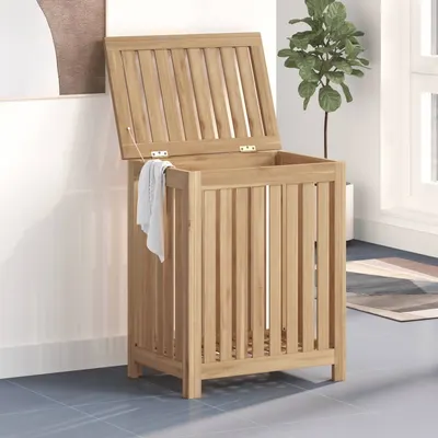 Gossi cos de rufe, 50x35x60 cm, lemn masiv de tec