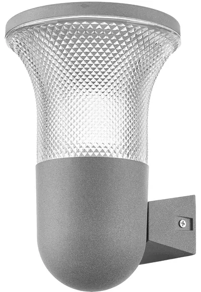 Aplica de exterior elbulgaria Birger – E27, gri